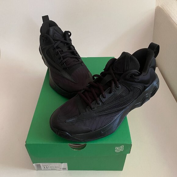 NWB Nike Giannis Immortality 3 All Black Athletic Shoes Men\'s Sz 11.5 DZ7533-001 main image 13